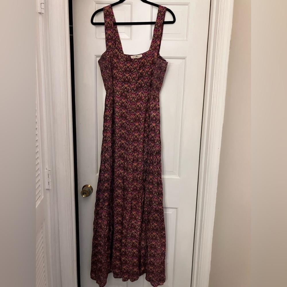 NATURAL LIFE Pink and Purple Floral jumpsuit